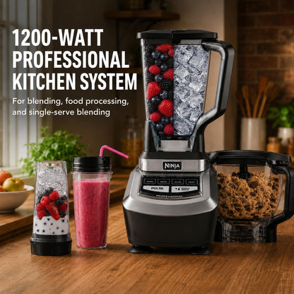 Supra Kitchen System, 72 oz, Blender and Food Processor